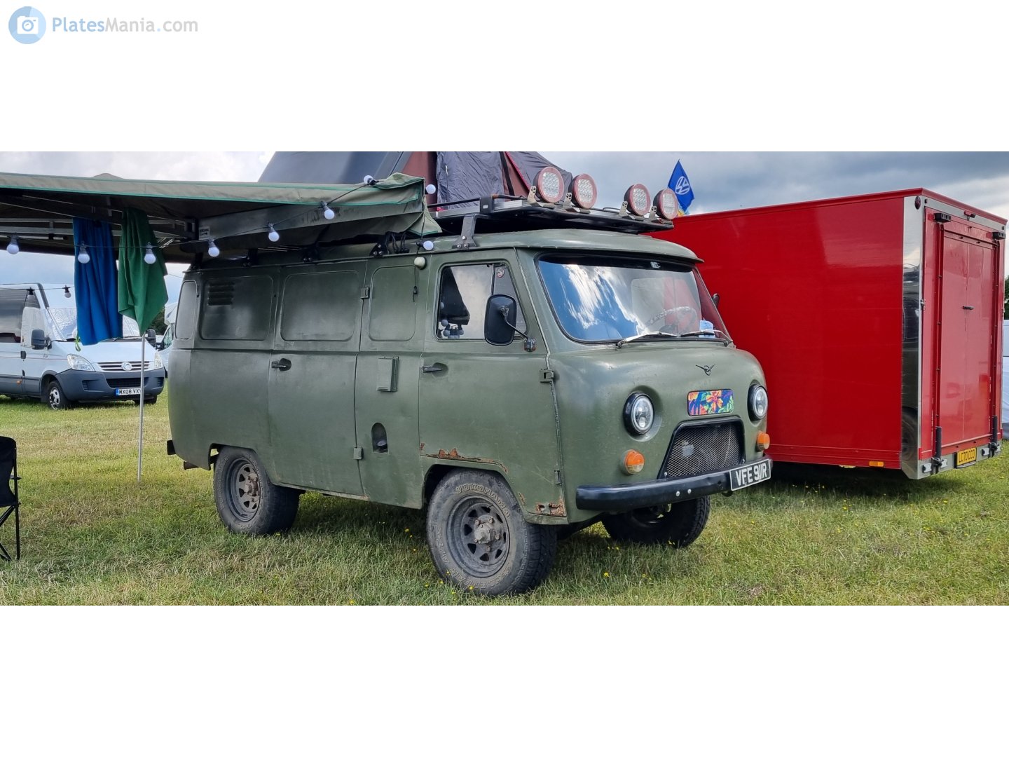VFE911R, UAZ 452 452/3741 All-metal Van, 1965–