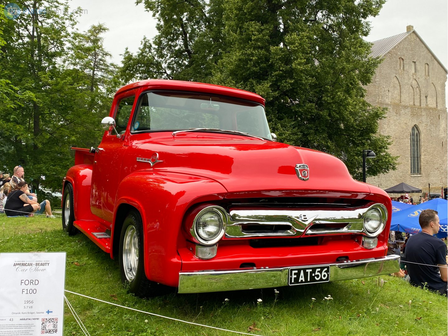 FAT-56, Ford F-100 2nd gen (Triple Economy) Pickup, 1952–1956