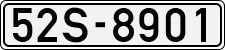 License plate of Vietnam, Cars