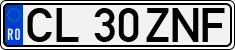 License plate of Romania, Regular plates