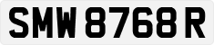 License plate of Singapore, Private owners