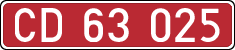 License plates of Spain, Diplomatic