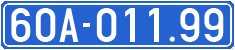 License plate of Vietnam, Government and public administrations