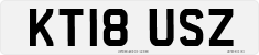 License plate of the United Kingdom, 2001 year system