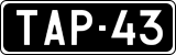 License plate of Finland, Oldtimers