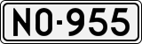 License plate of Finland, Cars
