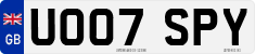License plate of the United Kingdom, 2001 year system
