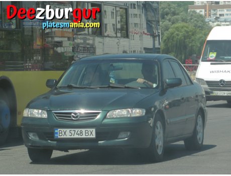 BX 5748 BX, Mazda 626