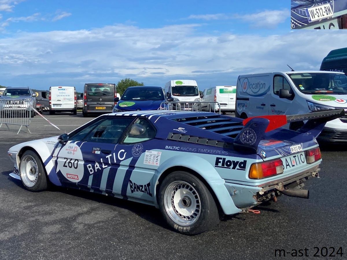 W-512-BM, BMW M1 1st gen (E26), 1978–1981