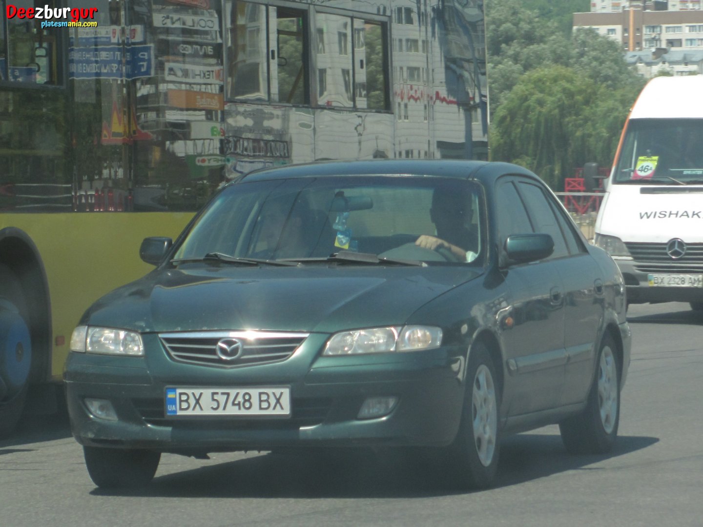 BX 5748 BX, Mazda 626 5th gen Sedan (GF; Global-market), 1997–2003 (–2005 for LATAM-market)