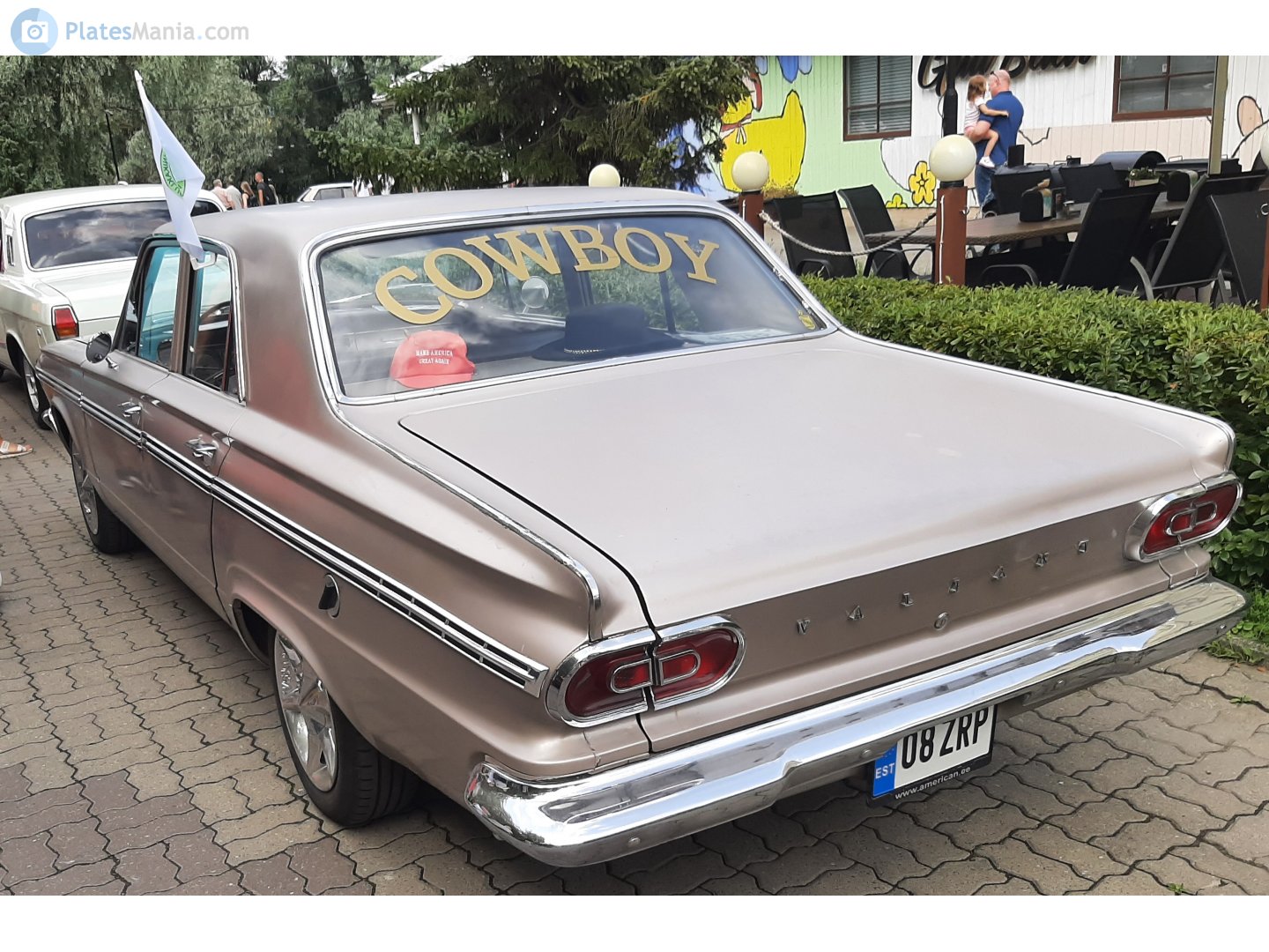 08 ZRP, Plymouth Valiant 2nd gen 1965 4-door Sedan (AV1/AV2; A-body), 2nd facelift, 1964–1965