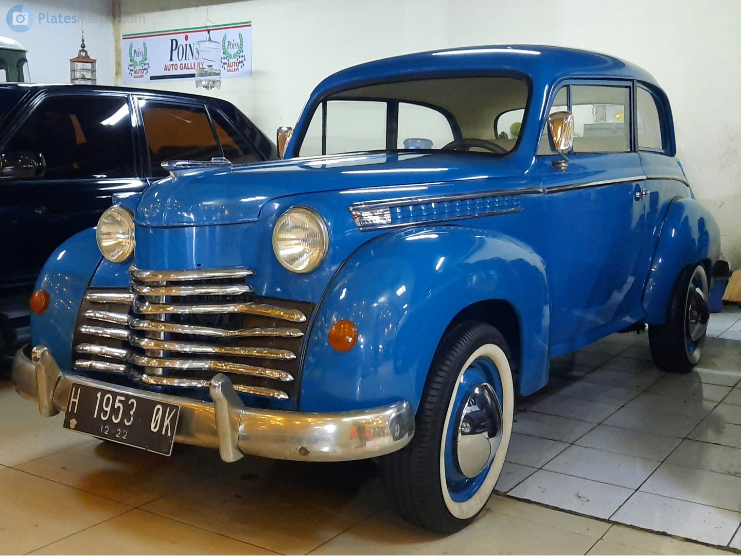 H 1953 OK, Opel Olympia 2nd gen 50/51 2-door Sedan, 1950–1953