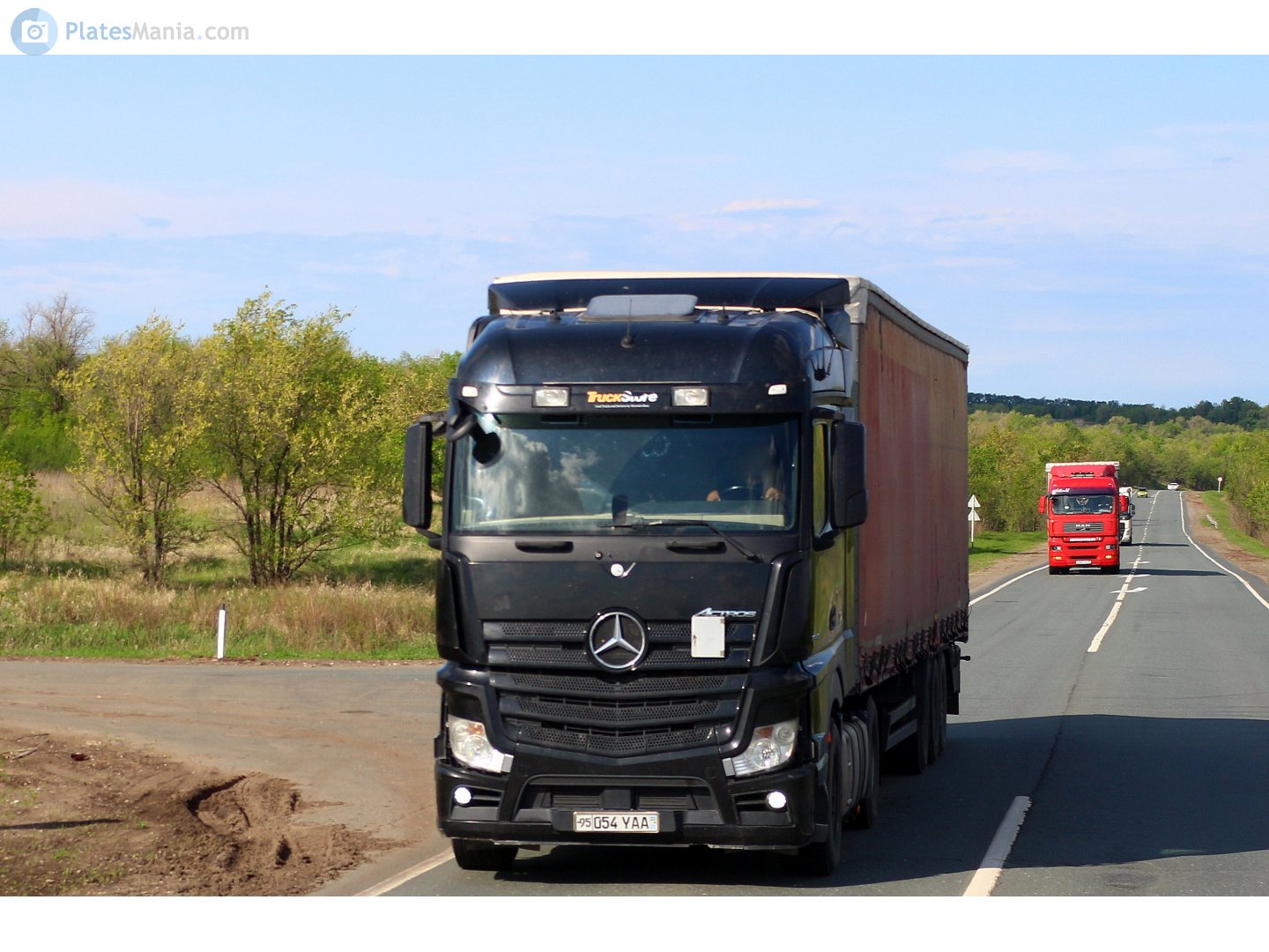 95 054 YAA, Mercedes-Benz Actros 3rd gen (MP4/MP5), 2011–