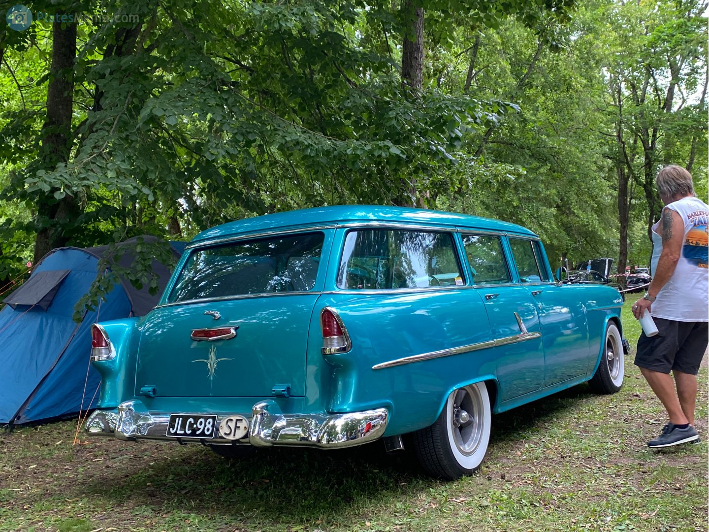 JLC-98, Chevrolet 210 2nd gen 1955 5-door Station Wagon (2109-1062; A-body), 1954–1955