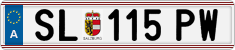 License plate of Austria, Regular plates