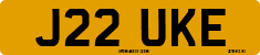 License plate of the United Kingdom, 1983 year system