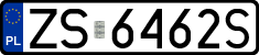 License plates of Poland, Regular car plates