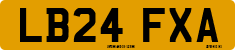 License plate of the United Kingdom, 2001 year system