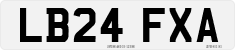License plate of the United Kingdom, 2001 year system