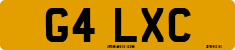 License plate of the United Kingdom, 1983 year system