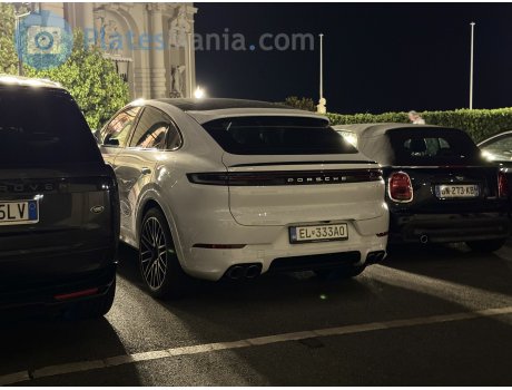 EL 333AO, Porsche Cayenne