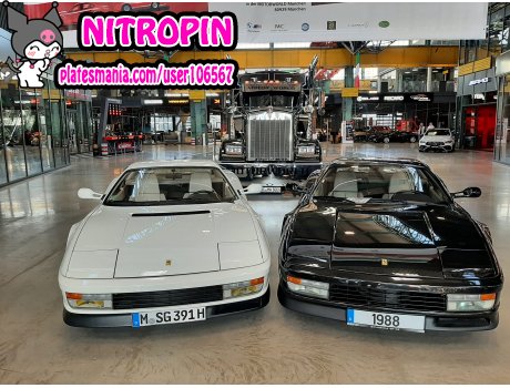 M SG 391H, Ferrari Testarossa