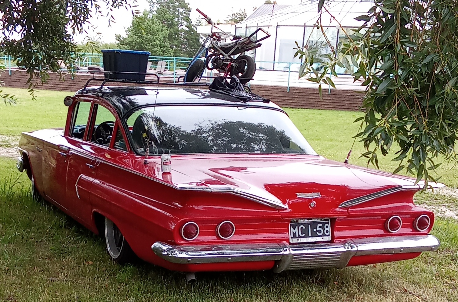 MCI-58, Chevrolet Biscayne 2nd gen 1961 4-door Sedan (1169/1269; B-body), 1960–1961