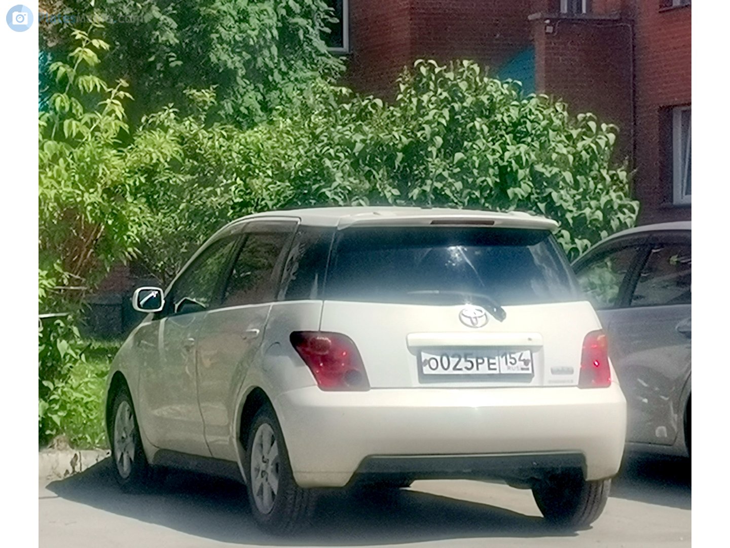 о 025 ре 154, Toyota Ist 1st gen (XP60), 2002–2007