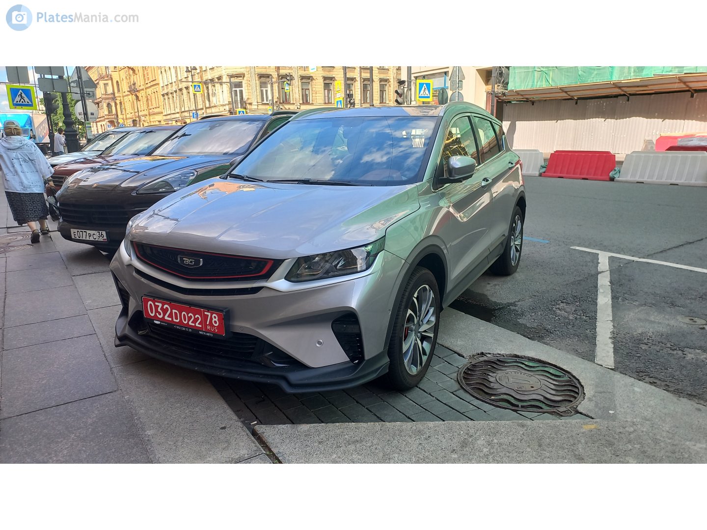 032 D 022 78, BelGee X50 2023– (rebadged Geely Coolray)