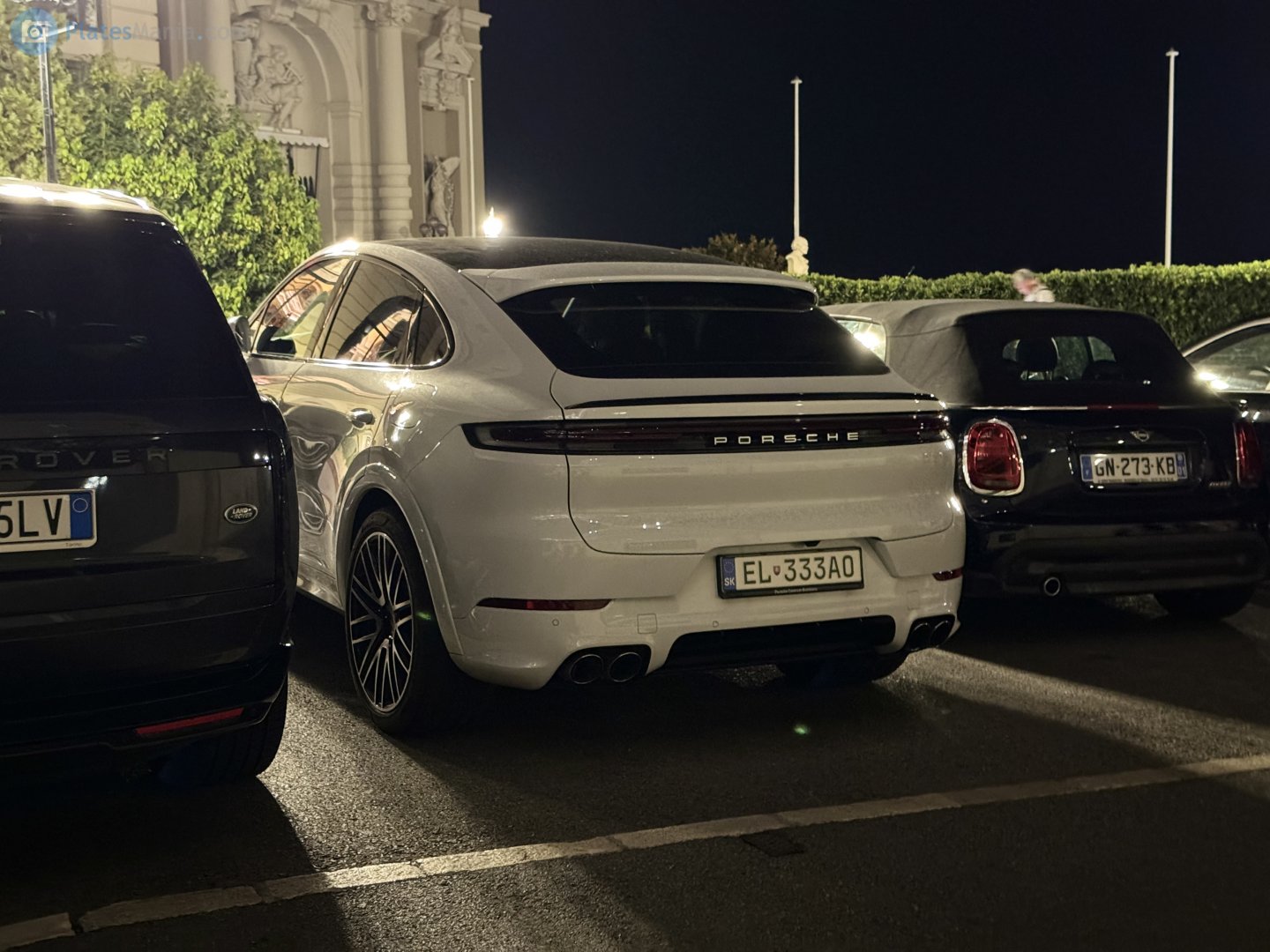 EL 333AO, Porsche Cayenne 3rd gen Coupé (PO536; 9Y3), facelift, 2023–