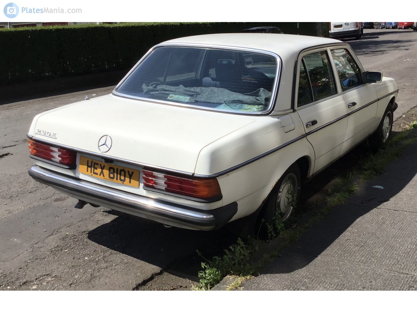 HEX810Y, Mercedes-Benz E-Klasse 200–300 Sedan (W123), 1975­–1986