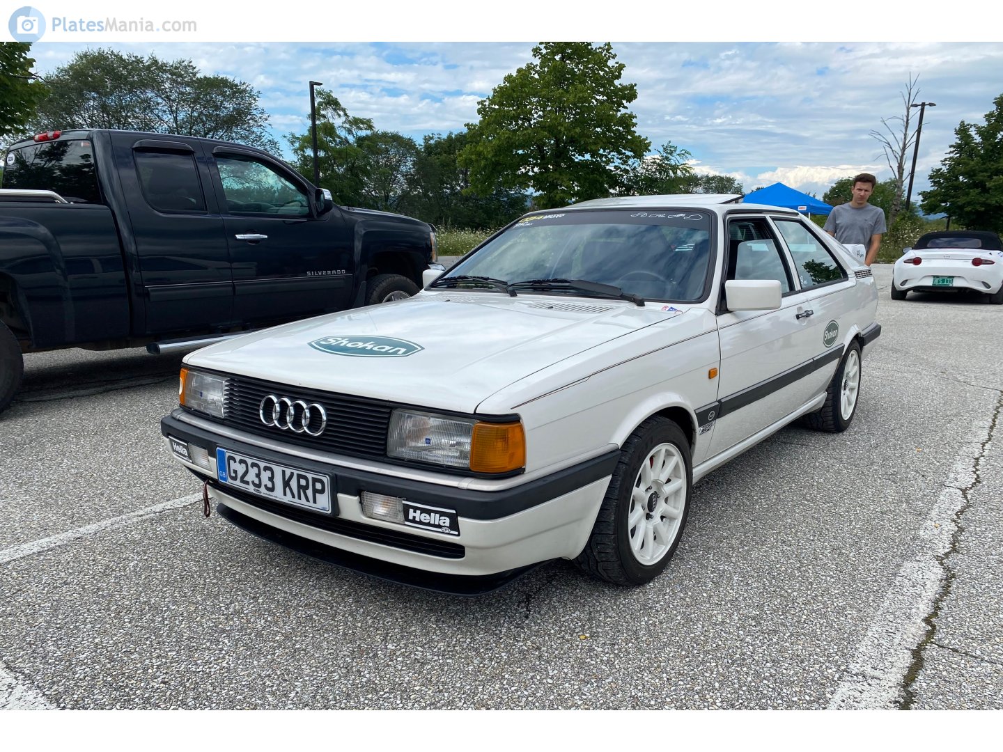 G233KRP, Audi Coupé 1st gen (B2/81/85), 1980–1988