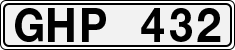 License plate of Sweden, Regular plates
