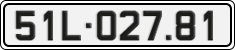 License plate of Vietnam, Cars