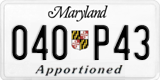 Maryland, Apportioned (123 A45)