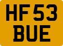 License plate of the United Kingdom, 2001 year system