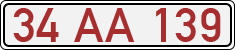 License plate of Turkey, Provincial governments, university rectors