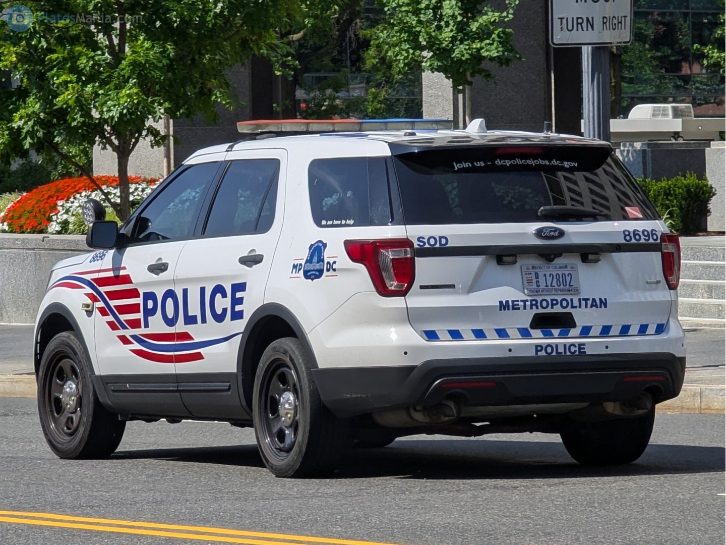 D/C 12802, Ford Police Interceptor Utility 1st gen (U502), facelift, 2015–2019