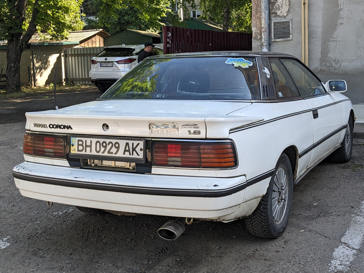 BH 0929 AK, Toyota Corona 8th gen Coupe (T160), 1985–1989