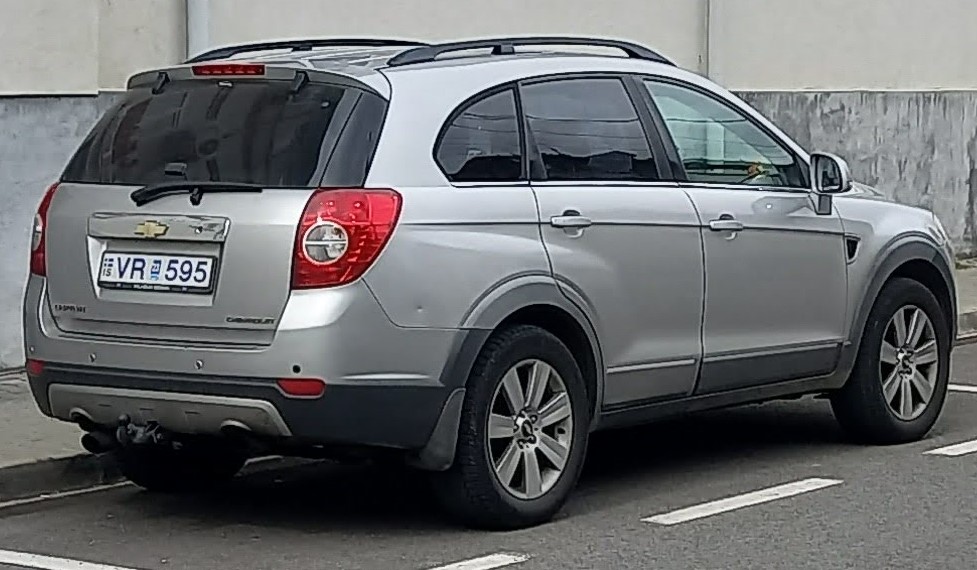 VR 595, Chevrolet Captiva 1st gen (C100), 2006–2011