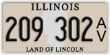 Illinois, Antique Vehicle