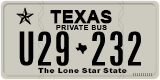 Texas, Private Bus (U12-345)