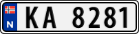 License plate of Norway, Trailers, motorcycles, special vehicles