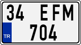 License plate of Turkey, Regular plates