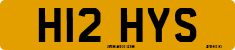 License plate of the United Kingdom, 1983 year system
