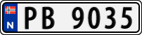 License plate of Norway, Trailers, motorcycles, special vehicles