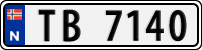 License plate of Norway, Trailers, motorcycles, special vehicles