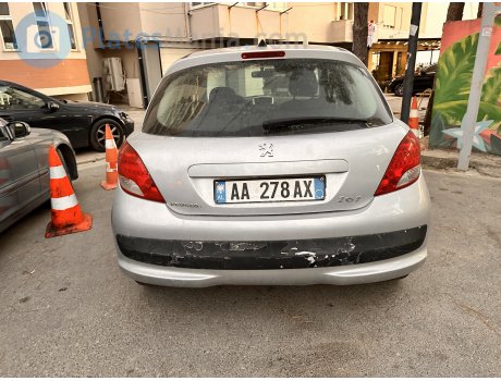 AA 278 AX, Peugeot 207