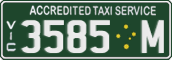 Victoria, Taxi (1234-A)