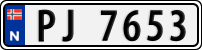 License plate of Norway, Trailers, motorcycles, special vehicles